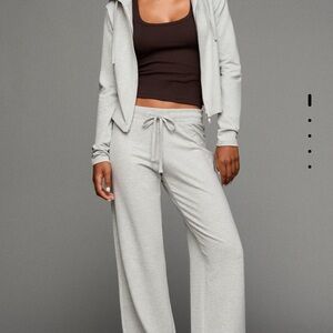 Bershka Light Gray Women's Track Pants